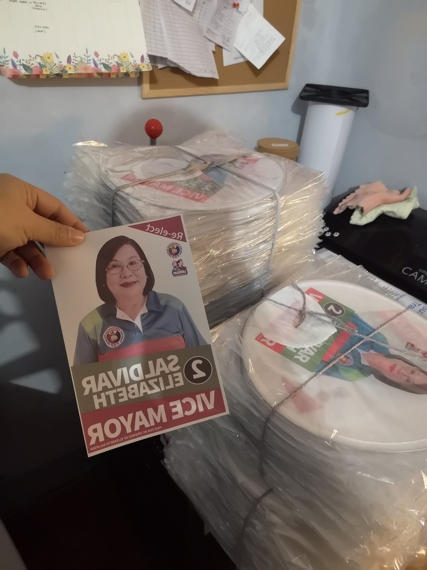 Personalized Foldable Round Fan