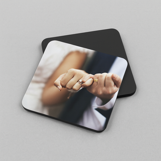 Personalized Rubber Coasters
